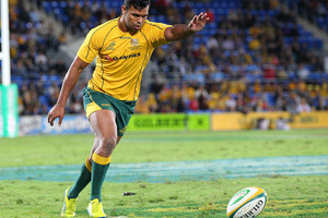 Kurtley Beale will face court over an assault charge in Brisbane next year following an incident in June involving a bouncer at a city hotel. Photo / Getty Images.