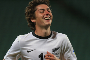 The All Whites will experiment with a new formation for their international match with China in Shanghai tonight which uses Marco Rojas in a wide-attacking position. Photo / Getty Images.