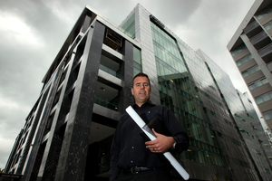 Aecom has taken up a nine-year lease in Brett Russell's new office block. Photo / Brett Phibbs
