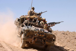 Surveillance reconnaissance vehicles have played a key part in the Australian effort in Afghanistan. Photo / AP