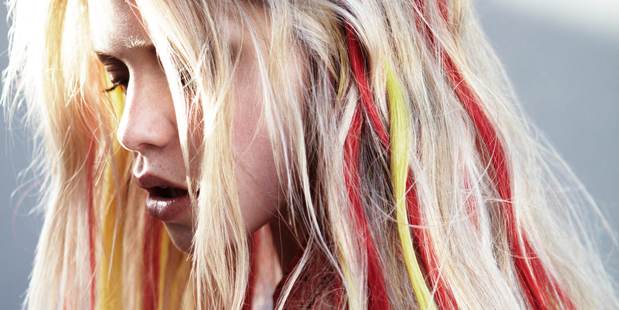Hair by Paul Serville and the Servilles creative team of Ivan Lee, Kyla Rose, Glenn Mercer and Sarah Anwar. Photo / Supplied