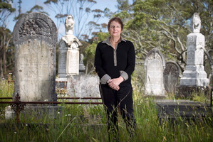 Barbara Harvey has walked in Waikumete Cemetery for 15 years and calls it her favourite place. Photo / Natalie Slade