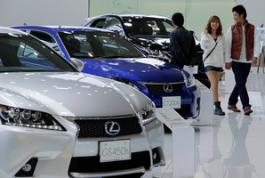 A territorial dispute has hurt sales of Japanese cars in China. Photo/ AP