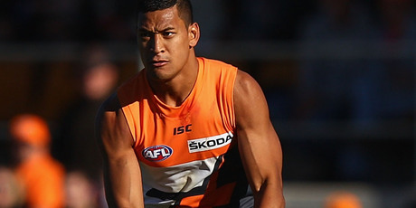 Israel Folau is anxious to sign with the Eels, says Parramatta coach Ricky Stuart. Photo / Getty Images