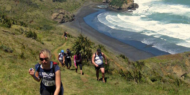 The West Coaster incorporates amazing views above Bethells Beach, west of Auckland. Photo / Totalsport.co.nz