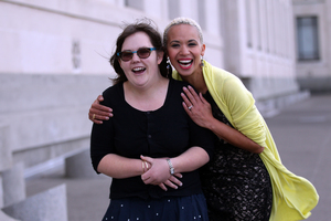 Kate Nash and Megan Alatini will sing at the Starjam charity concert. Photo / Doug Sherring
