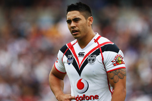 Shaun Johnson has kicked only in open play. Photo / Getty Images