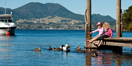 Next weekend Taupo hosts the Lake Taupo Cycle Challenge, but the town has much to offer whether you're a rider or not. Photo / Andy Belcher