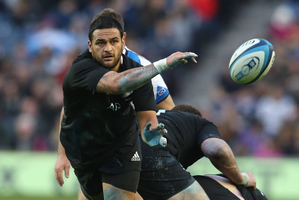 Piri Weepu showed his rugby pedigree at Murrayfield. Photo / Getty Images