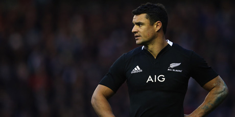 The scores were tied after the first quarter before the All Blacks had three tries in a rush towards halftime. Photo / Getty images