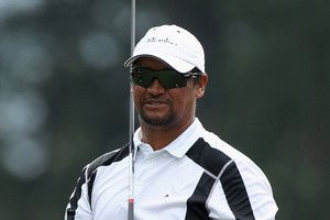 Michael Campbell during round two of the UBS Hong Kong Open. Photo / Getty Images