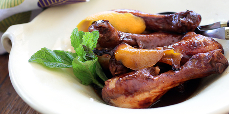 Sticky, sweet and smokey drumsticks. Photo / Doug Sherring