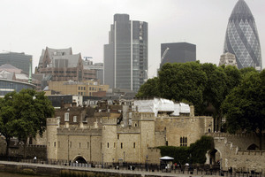 A rare security breach has been reported at the Tower of London. Photo / AP