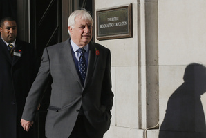 Chris Patten, Chairman of the BBC Trust. Photo / AP