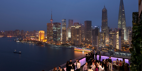 The Shanghai skyline at night. The new leaders of China are likely to focus on real-wage growth. Photo / Supplied