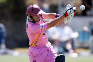 Only one other player has scored more T20 runs around the globe than Brad Hodge. Photo / Brett Phibbs