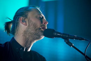 Radiohead lead singer, Thom Yorke. Photo / Greg Bowker