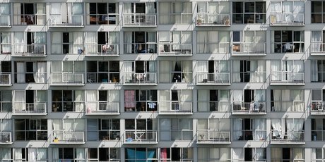 The only way to squeeze in more people is to build high-rise apartments. Photo / Chris Skelton