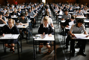 NCEA first-timers told to keep a cool head. Photo / Greg Bowker
