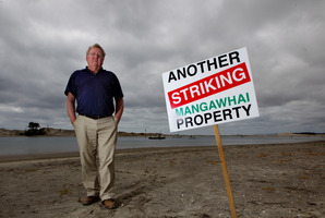 Bruce Rogan is leading the rates revolt over the sewage system. Photo / Steven McNicholl