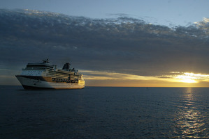 The Millennium cruise liner. Photo / APN