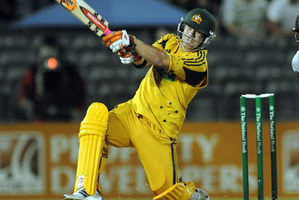 David Warner. Photo / NZPA