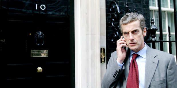 Peter Capaldi is the foul-mouthed Malcolm Tucker, in The Thick of It. Photo / Supplied