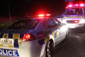 Police and ambulance officers were called to the street attack on a group of children in Masterton. Photo / File