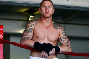 Shane Cameron should have no trouble losing a little more weight to come in under the 90.7kg limit for next week's IBO world cruiserweight title fight. Photo / William Booth.