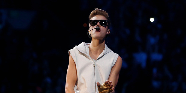 Justin Bieber has had a run in with police after making a dangerous turn in his supercar. Photo/AP
