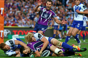 NRL's highly-controversial benefit-of-the-doubt rule could be axed. Photo /Getty Images