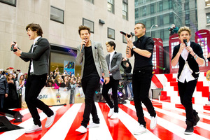 One Direction announced they are making a 3D film during a recent New York concert. Photo/AP