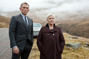Revered actress Judi Dench stars alongside Daniel Craig in the upcoming Bond film Skyfall. Photo/AP