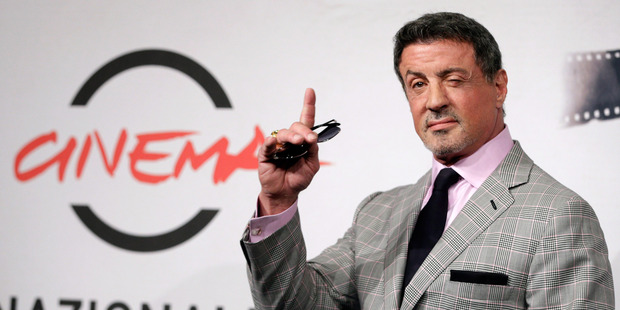 Sylvester Stallone says Rambo will be back for one last battle. Photo/AFP