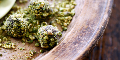 Minty chocolate truffles make the perfect gift. Photo / Michael Craig
