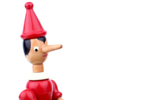 When Pinocchio lied his nose would grow.Photo / Supplied