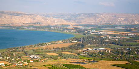 The view across the Sea of Galilee. Photo / Thinkstock