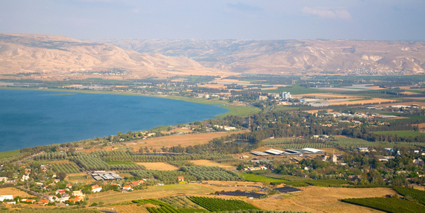 The view across the Sea of Galilee. Photo / Thinkstock