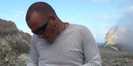Nico Fournier says he likes the challenge of volcanoes that are a puzzle. Photo / Supplied