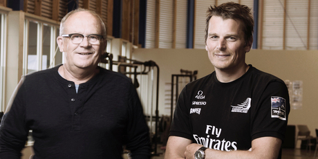 Ray Barker and his son Dean say friends diagnosed with prostate cancer have provided a wakeup call. Photo / Supplied