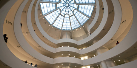 Frank Lloyd Wright's Guggenheim Museum is an artwork in itself. Photo / Supplied