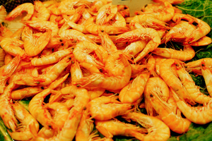 A man confessed to stealing more than 300 shrimp to feed a pet fish. Photo / Thinkstock