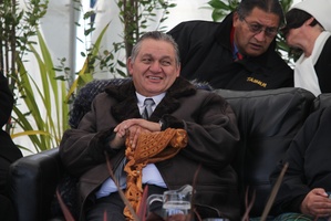 The Maori king, Tuheitia Paki. Photo / John Borren