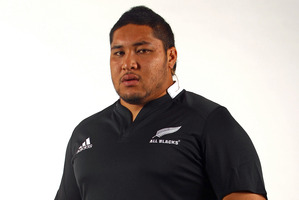 While Tameifuna is making the headlines right now for his extraordinary girth and drink driving escapade, this is not a player the All Blacks are ready to give up on. Photo / Getty Images