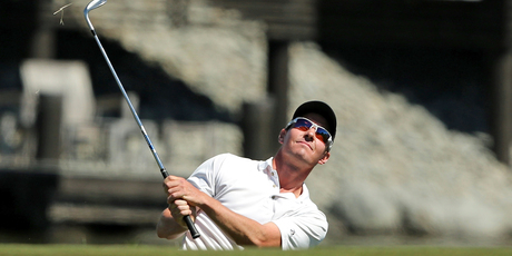 Kiwi Gareth Paddison is part of a logjam in equal fourth at one-under the card. Photo / Getty Images