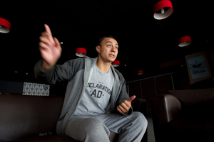 Levi Hohua hopes to go to Laidlaw Bible College as a first step to becoming a youth worker. Photo / Steven McNicholl