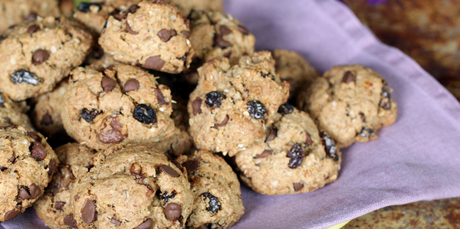 These cookies are tasty treats, high in fibre. Photo / Doug Sherring