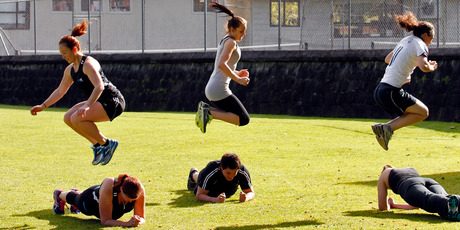 Mainly held in the mornings. Bodyrox intense training sessions are challenging and motivating. Photo / Michael Craig
