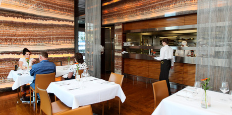 The atmosphere and the price are both formal at Lava Dining in the Sofitel. Photo / Getty Images