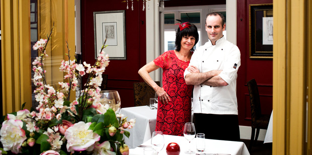 Martina Lutz and new head chef Jono Beattie at Number 5. Photo / Babiche Martens